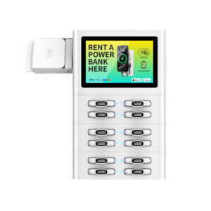 8 slots touch screen shared power bank station (复制)