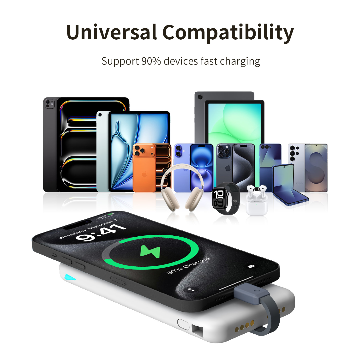8000mah super fast power bank